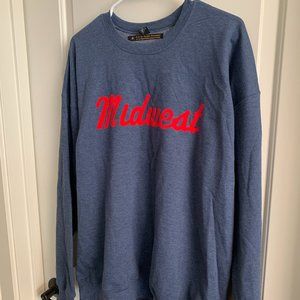 "Midwest" Crewneck Sweatshirt - NWT - L